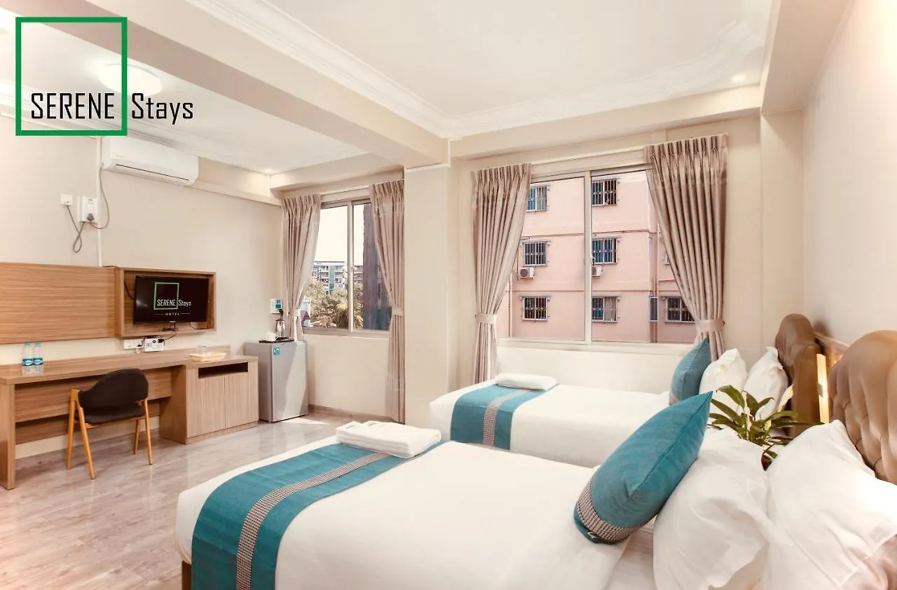 Serene Stays Hotel Yangon 3*,